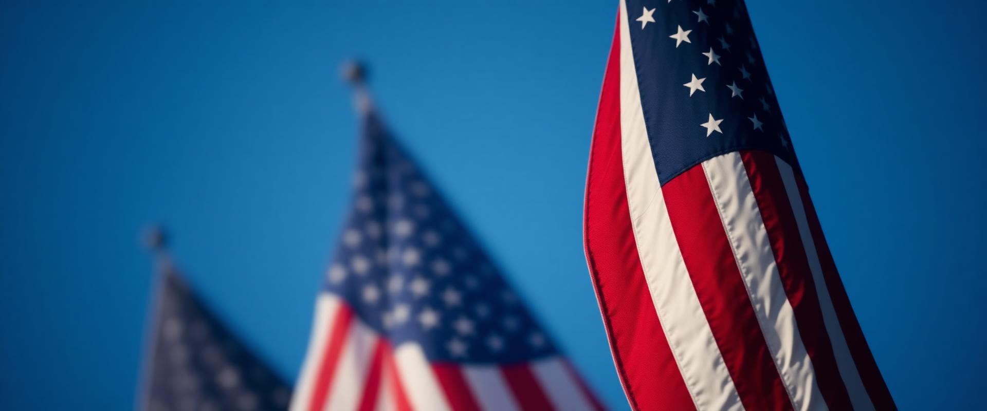 American and Florida flags
